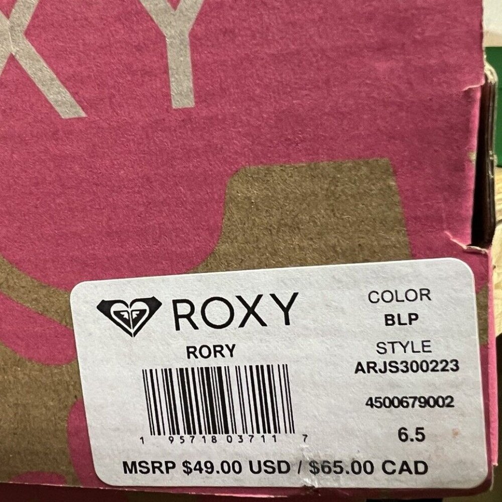 Roxy Women's Rory Slip On Shoes Multicolor, Size 6.5 M - Picture 6 of 6